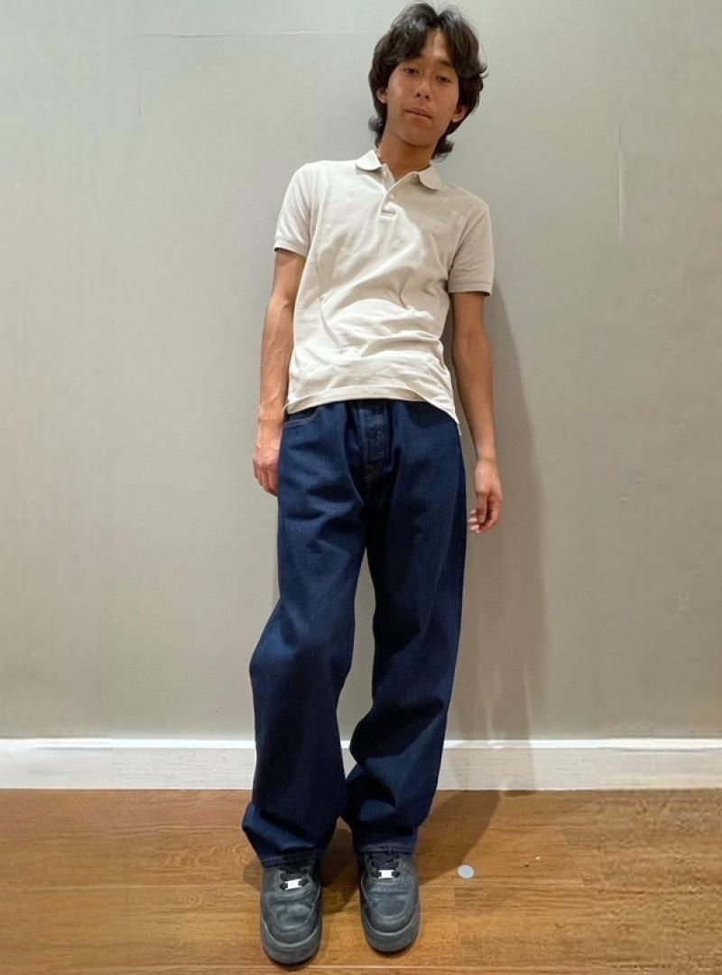 大人気ポロシャツコーデ