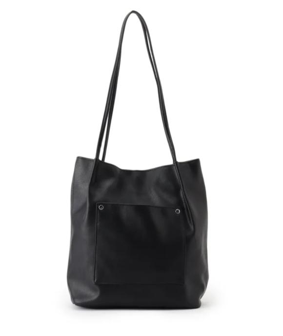 オイルレザー風ハンドルトート