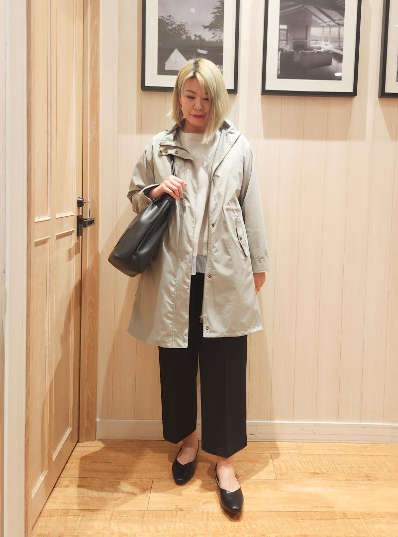 花粉症の方必見!ミリタリーコート