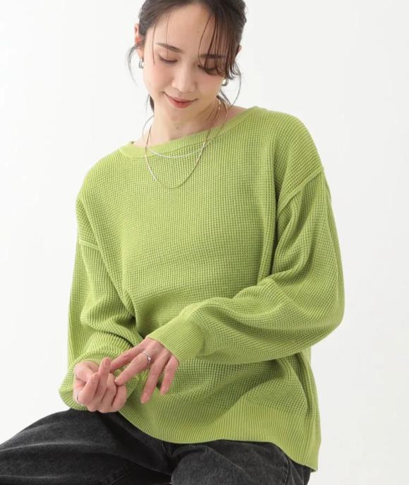 ドロップショルダーニット