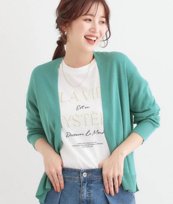 ニットカーディガン