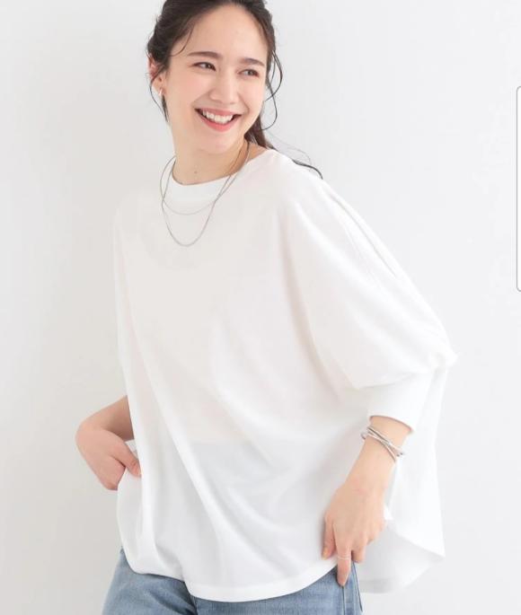 ゆるりと着られる ドルマントップス